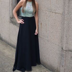 Black Panoply prom dress with dazzles